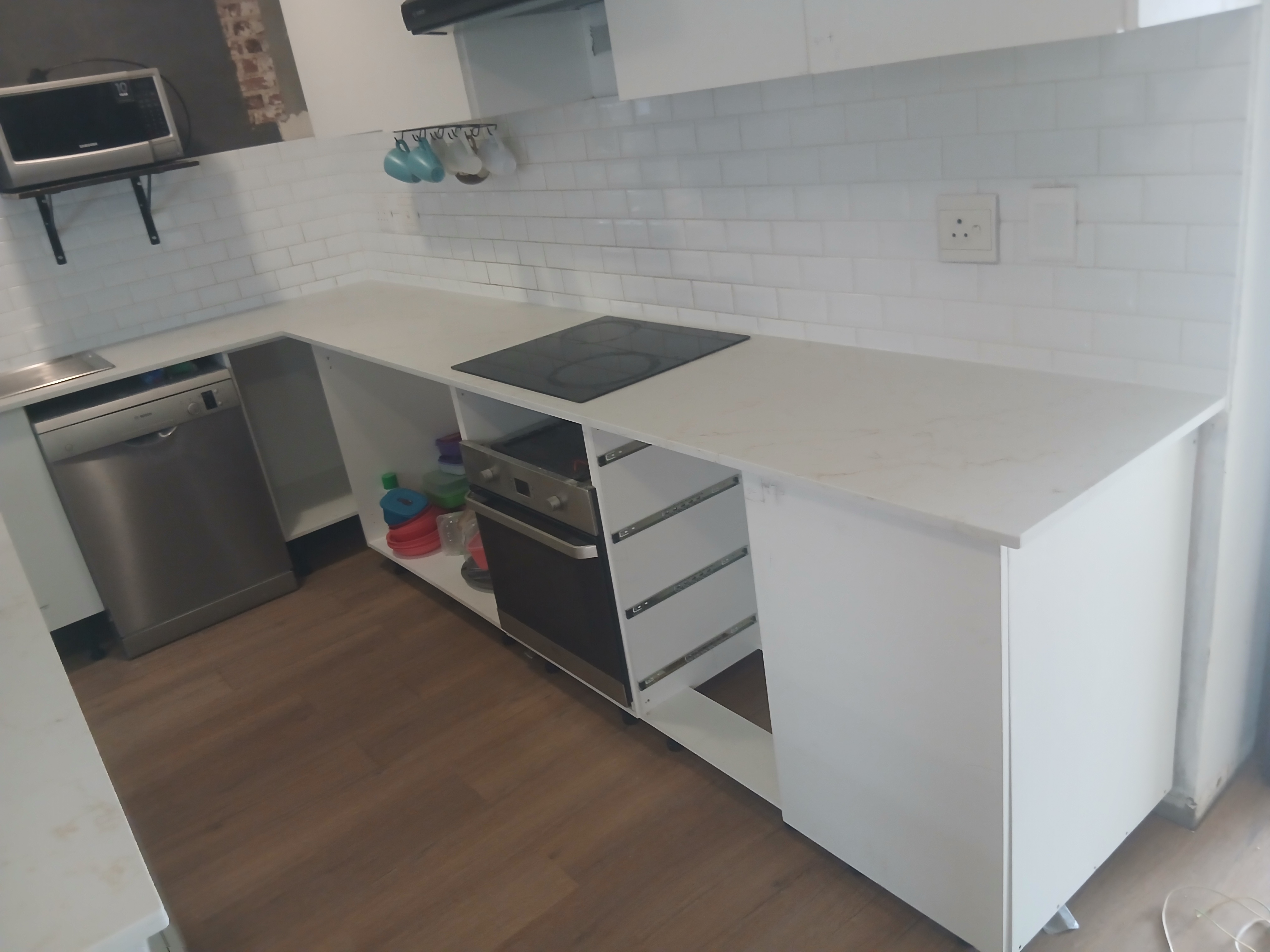 Kitchen counter tops and island