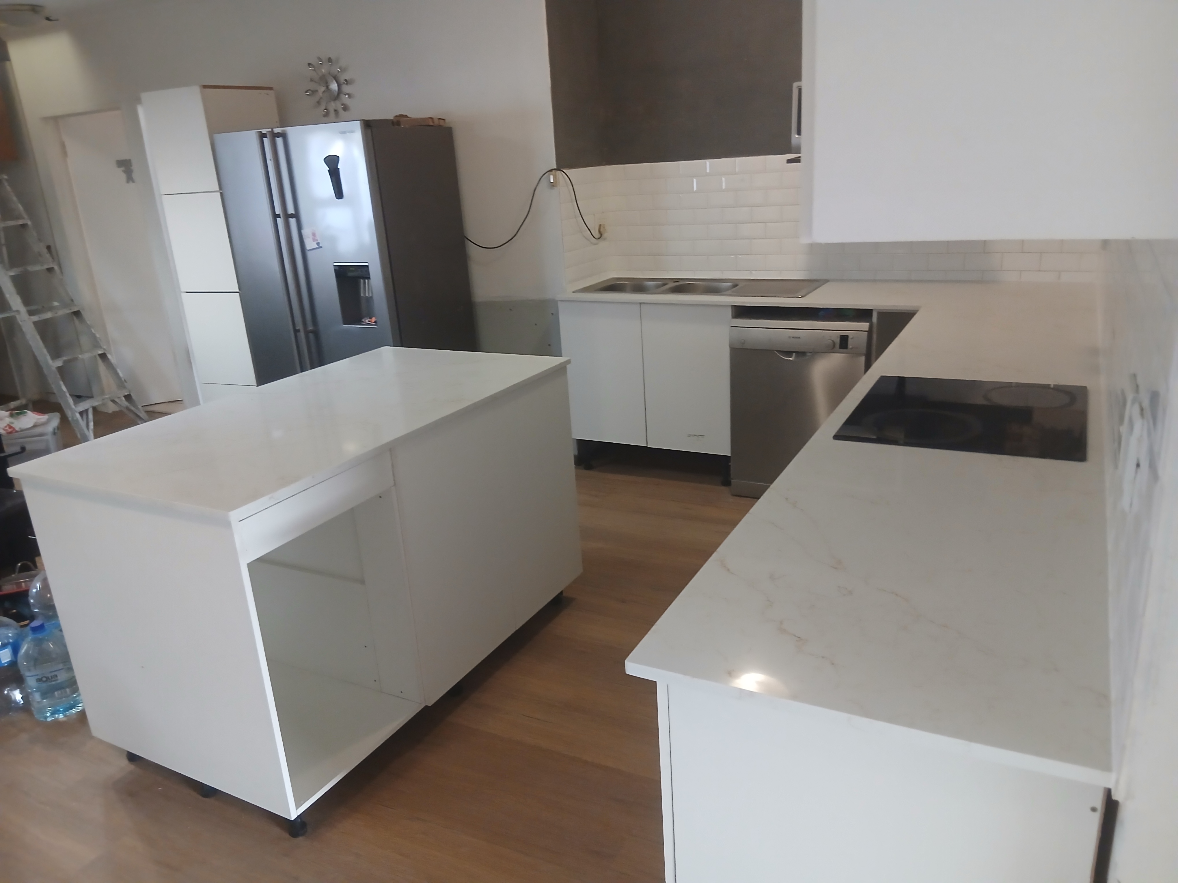 Kitchen counter tops and island